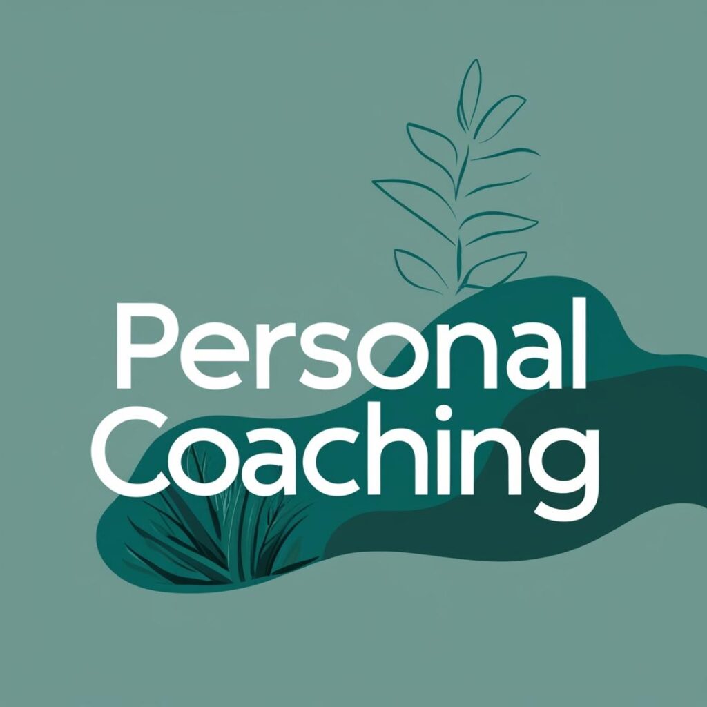 imagen de coaching personal de autoayuda, el color en tonos de 20b2aa. En la imagen no aparezcan personas. en el texto que solo diga PERSONAL COACHING. (1)